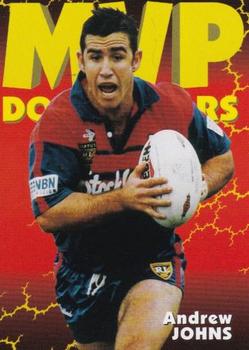 1997 Fatty's Footy Fun Packs #83 Andrew Johns Front